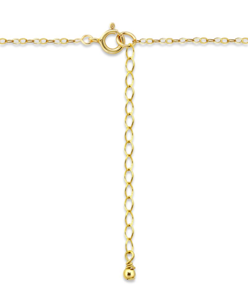 Pave Cubic Zirconia (3/4 ct. t.w.) X-Frontal Pendant Necklace, Macy's Exclusive