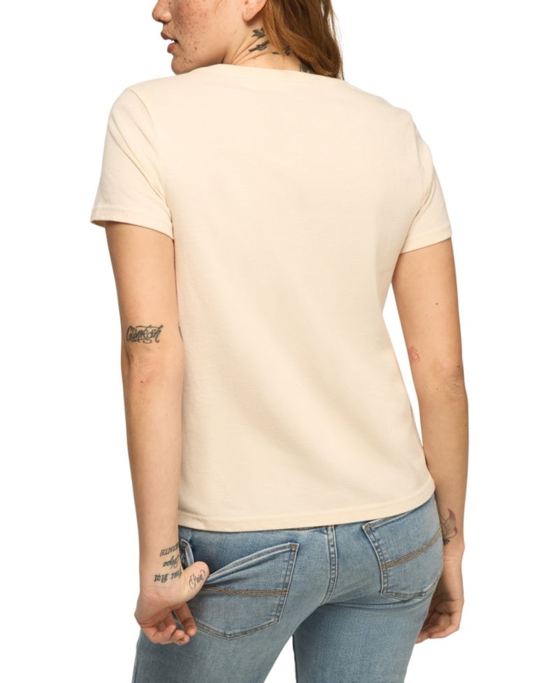 Women's Coca Cola Bottle Stars Classic Crewneck T-Shirt