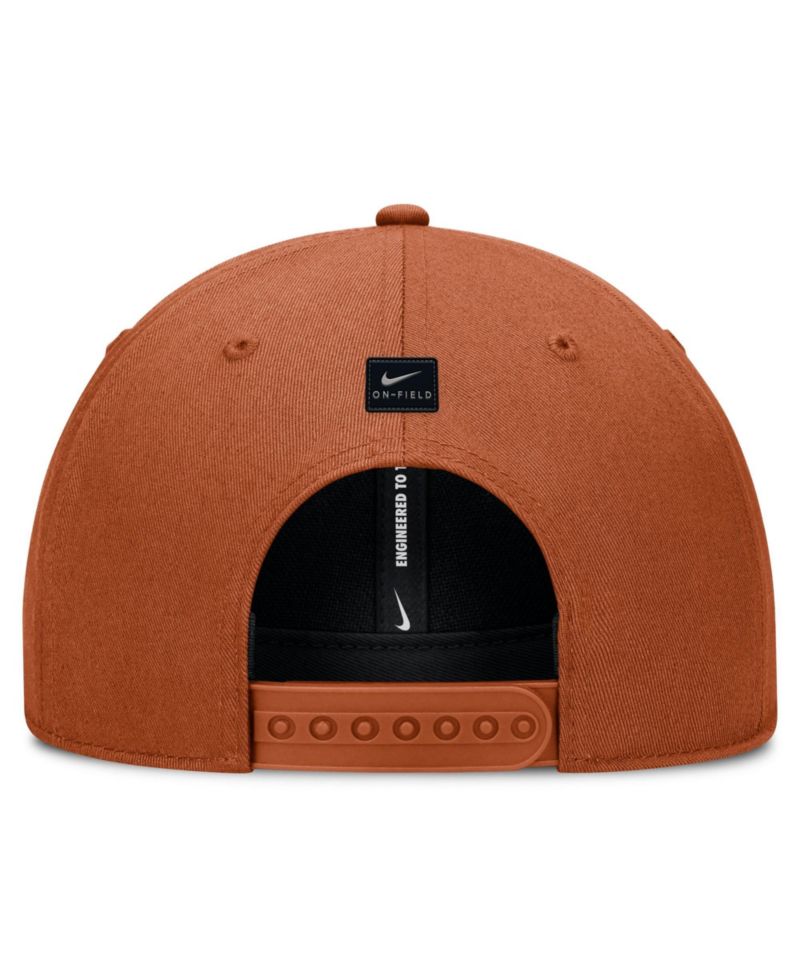 Men's and Women's Texas Orange Texas Longhorns 2026 On-Field Gameday Rise Adjustable Hat