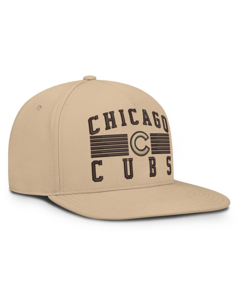 Men's Khaki Chicago Cubs Desert Pro AeroBill Dri-FIT snapback Hat