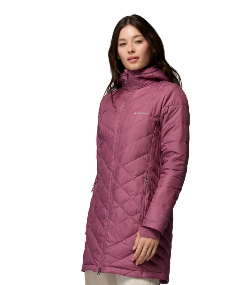 Women's Heavenly Long Hooded Insulated Water-Resistant Jacket