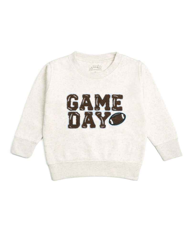 Little Boys(10-12) Game Day Patch Sweatshirt