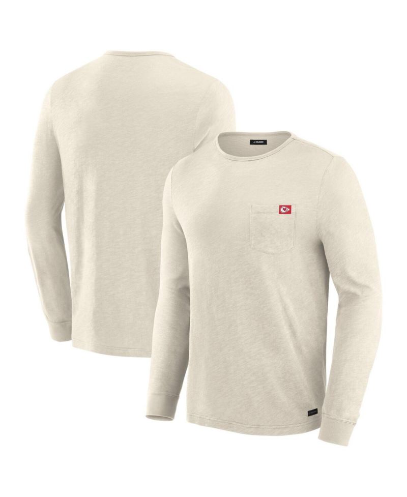 Men's White Kansas City Chiefs In-The-Pocket Long Sleeve T-Shirt
