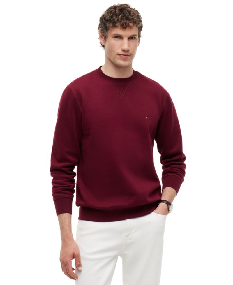 Men's Essential Fleece Crewneck Regular-Fit Sweatshirt