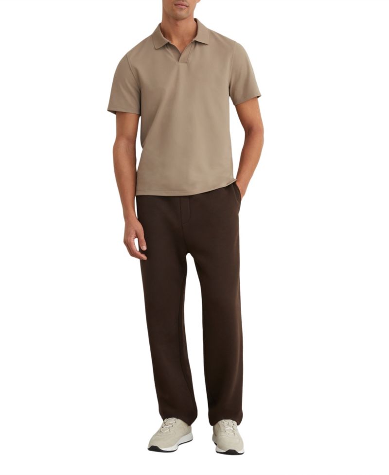 Men's Dover Slim-Fit Textured Stretch Polo Shirt