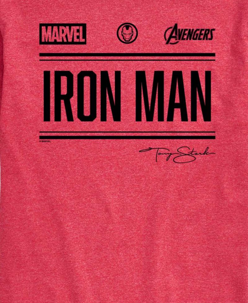 Men's Iron Man Sporty Men's Short Sleeve Graphic T-Shirt