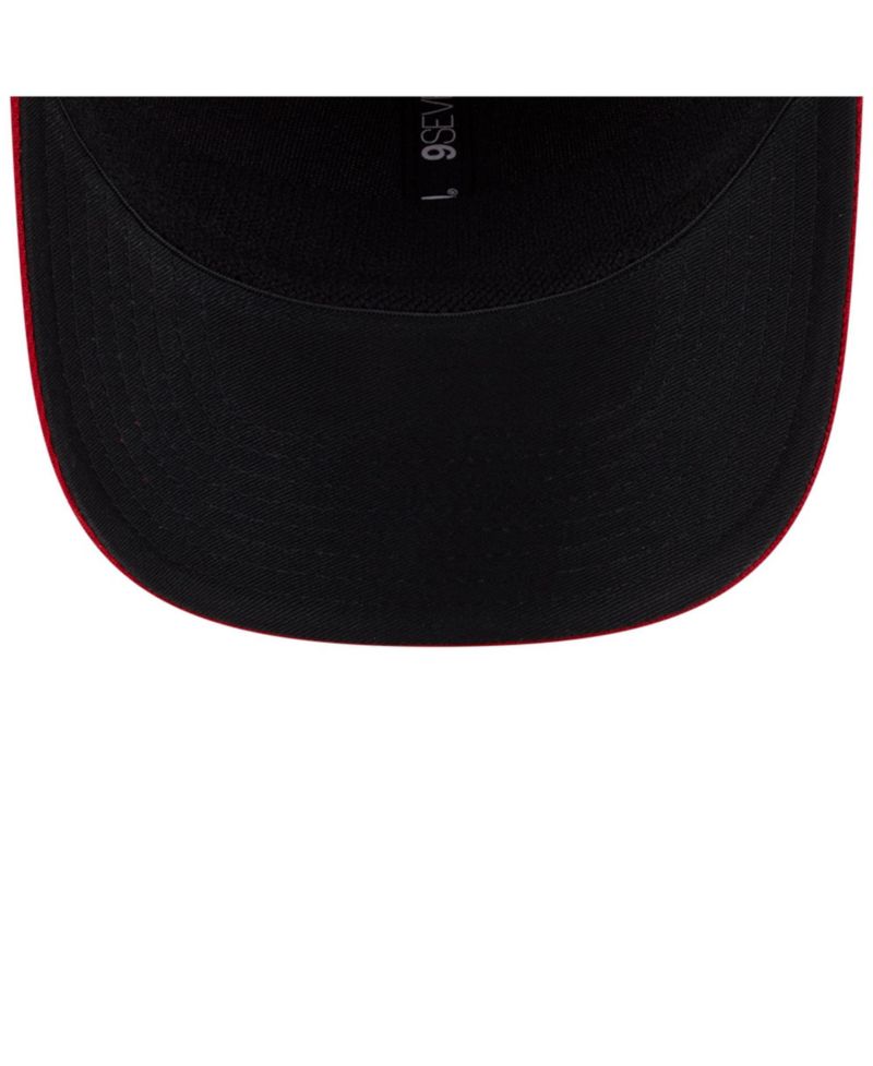 Men's Red Washington Nationals Player Replica 9SEVENTY Adjustable Hat