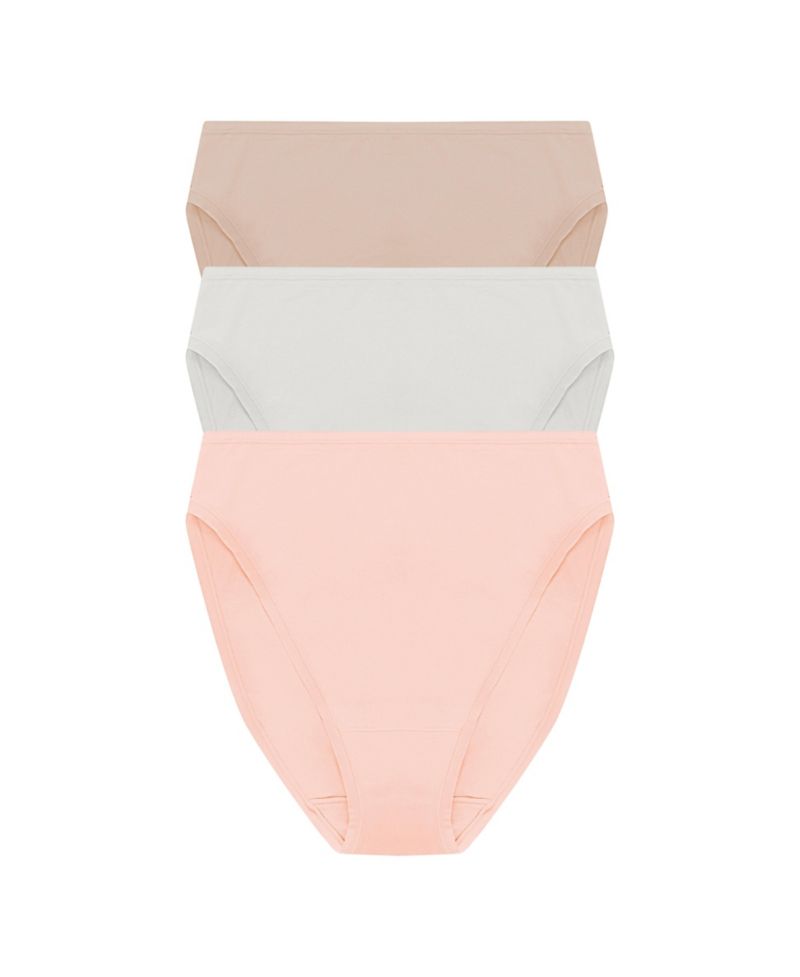 Women's Bliss Bare Cotton High Cut Brief 3-Pack
