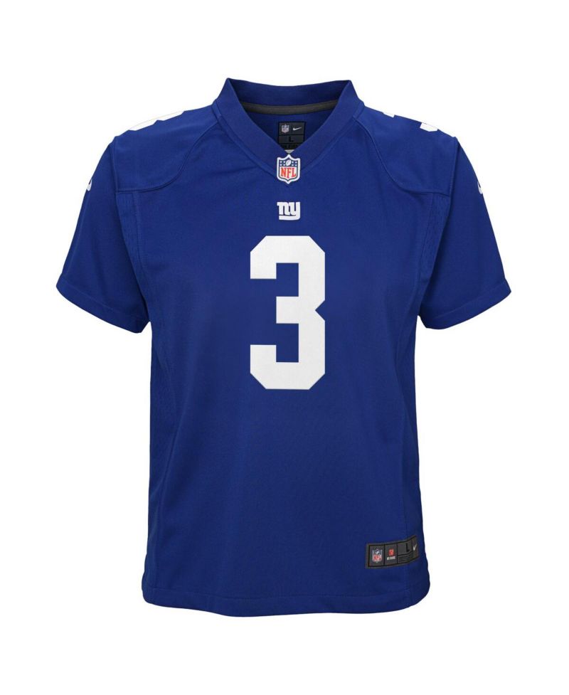 Big Boys and Girls Russell Wilson Royal New York Giants Game Jersey