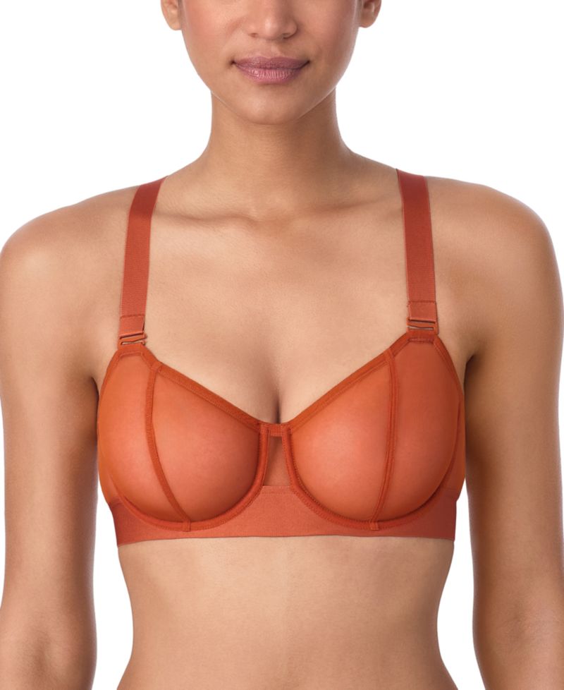 Women's Sheers Strapless Mesh Bra DK4939