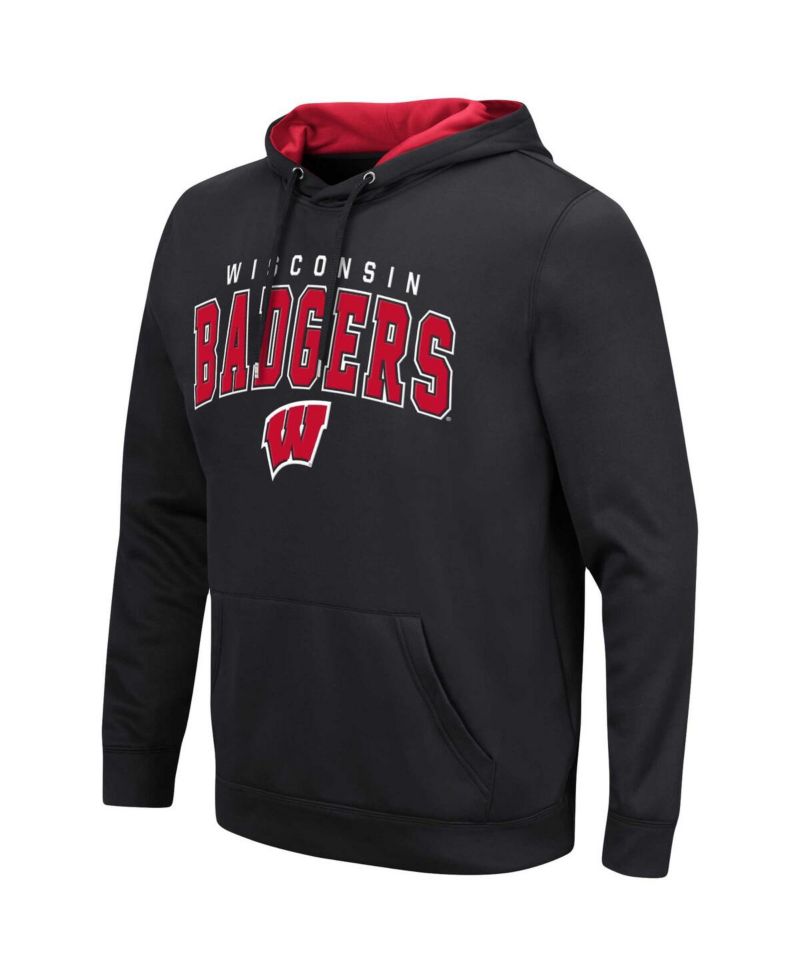 Men's Wisconsin Badgers Resistance Pullover Hoodie