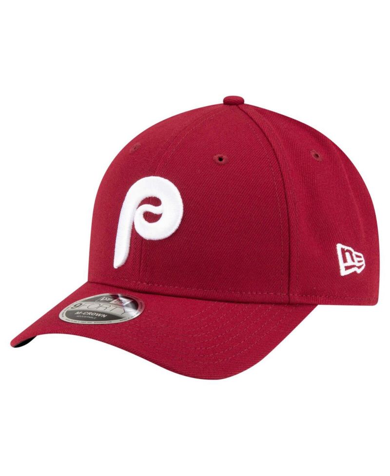 Men's Burgundy Philadelphia Phillies Player Replica 9FORTY Adjustable Hat