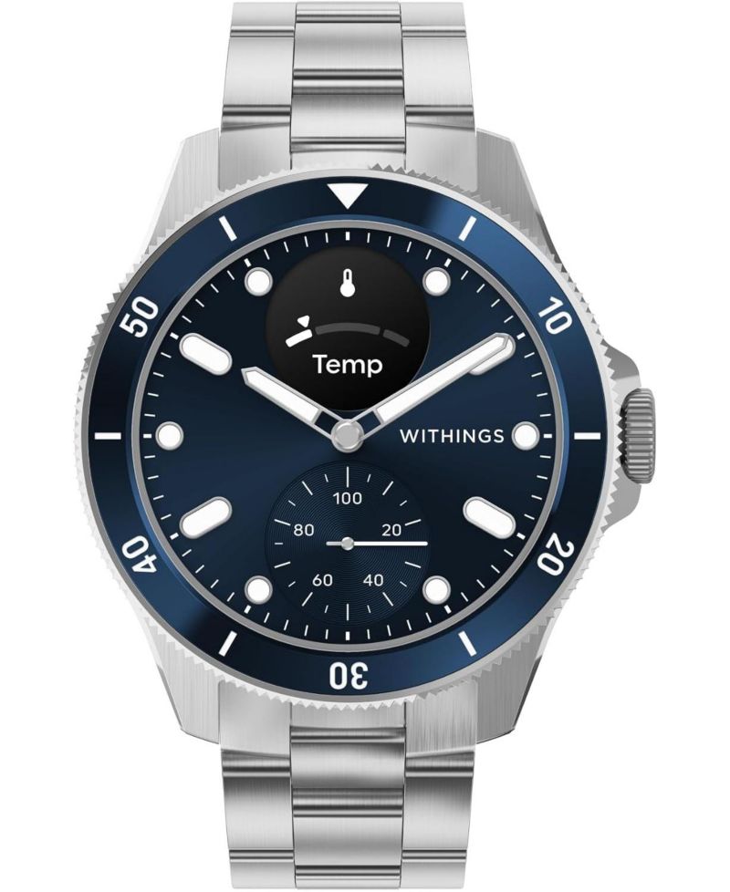 ScanWatch Nova - Hybrid Smartwatch w/ SpO2, Sleep and Temperature Monitoring - iOS/Android Compatible