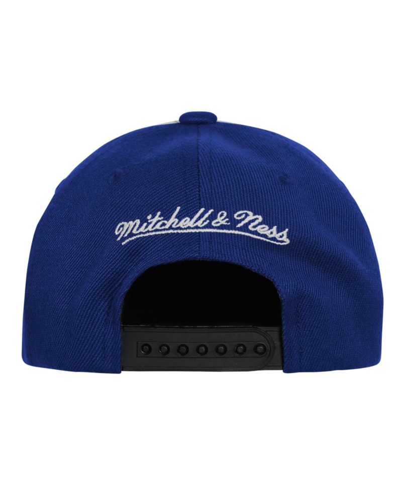 Big Boys and Girls Royal New England Patriots Club Downforce Pro Crown Adjustable Hat