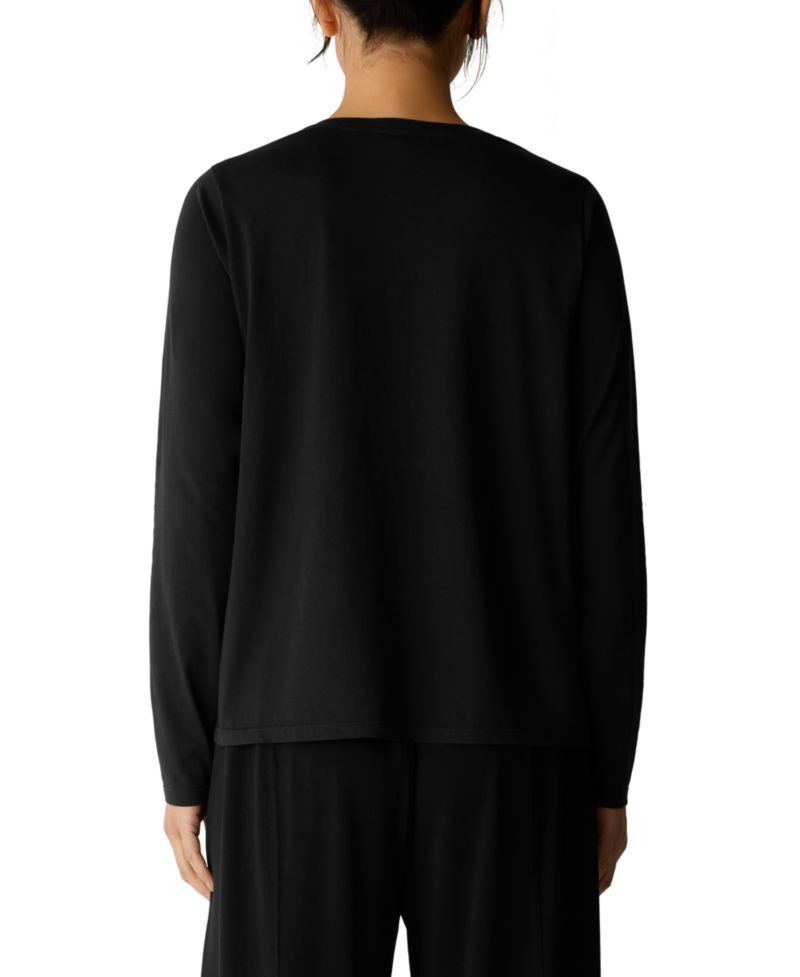 Women's Round Neck Long-Sleeve Top
