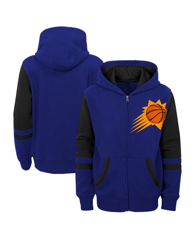 Preschool Purple Phoenix Suns Straight To the League Full-Zip Hoodie