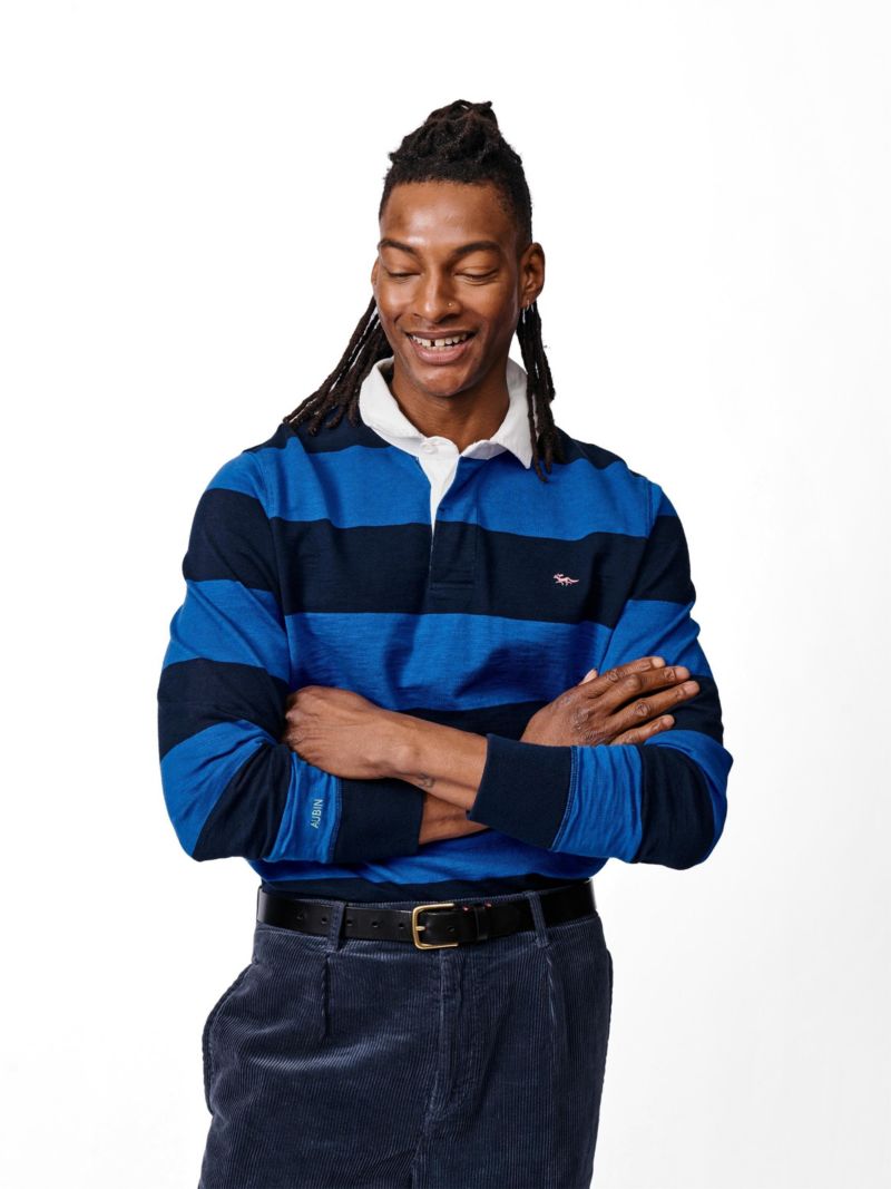 Men's Irnham Long Sleeve Rugby Shirt