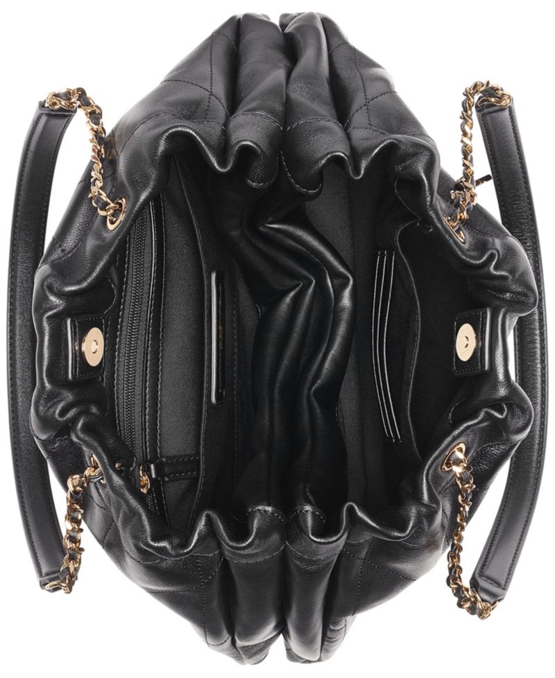 Amandine Leather Medium Shoulder Handbag