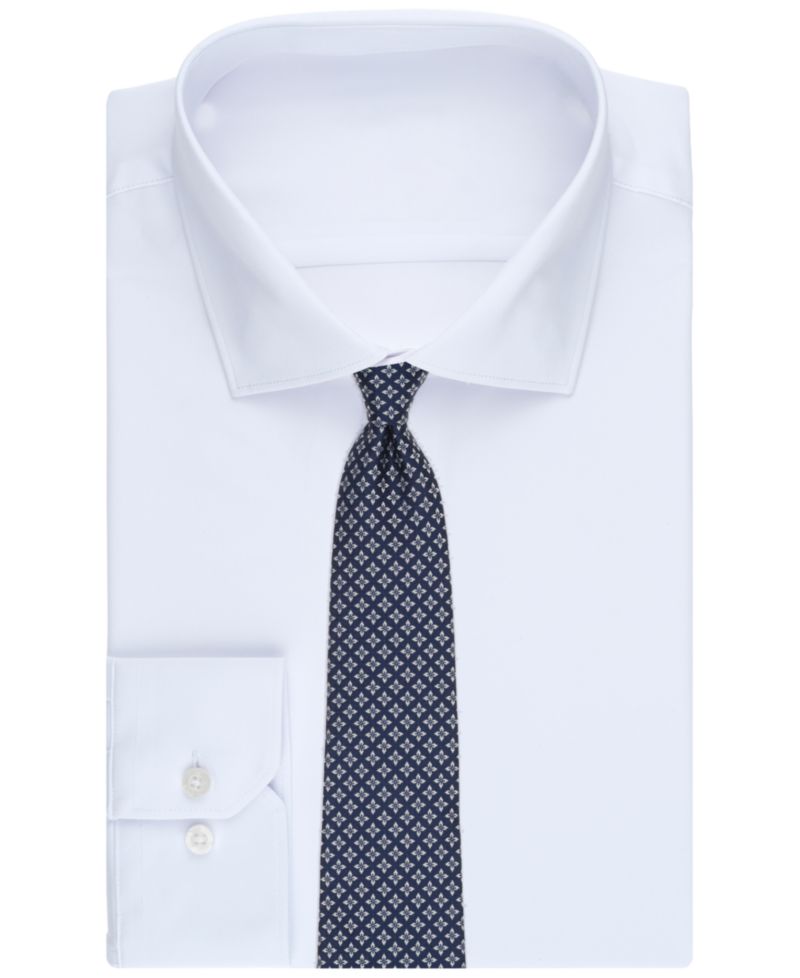 Brooks Brothers Men's Classic Circle Florette Pattern Tie