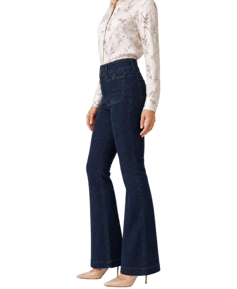 Women's High-Rise Tummy Tuck Bootcut Jeans