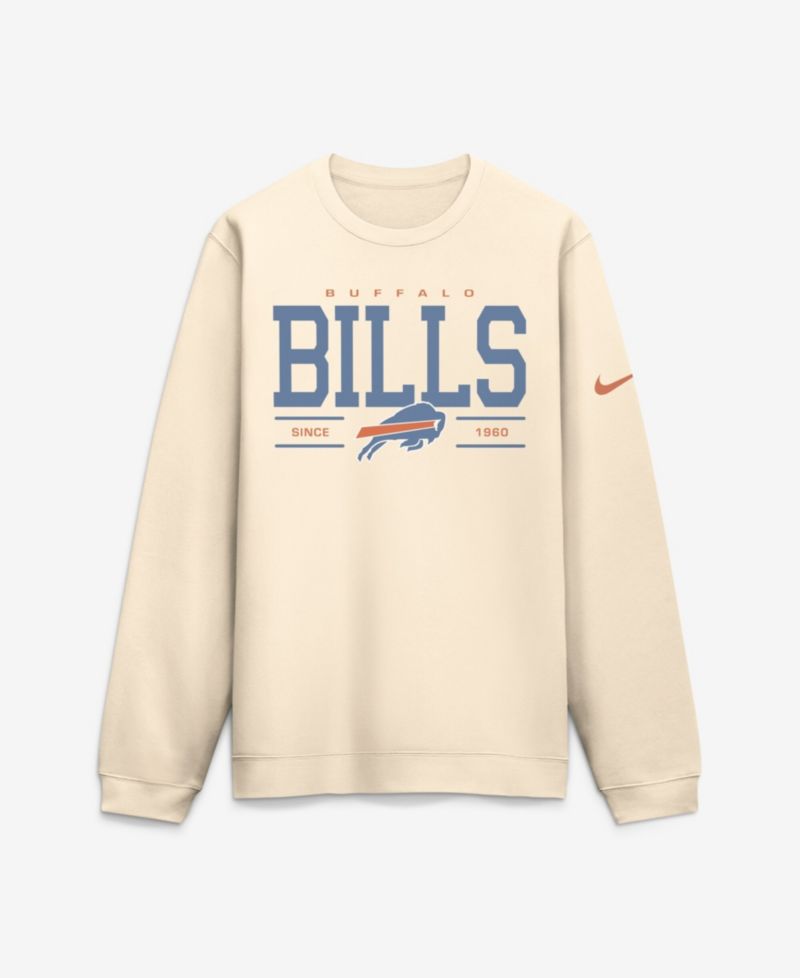 Men's Natural Buffalo Bills Always Reppin' Club Sweatshirt