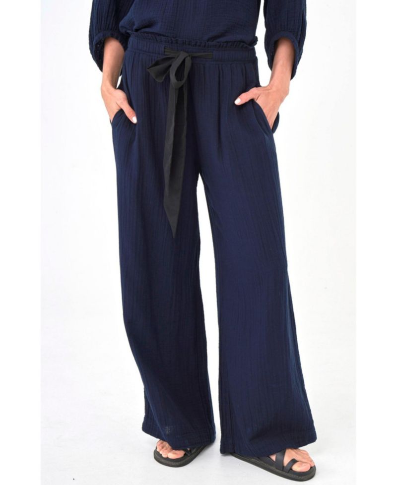 Women's Ocean+Main Gauze Palazzo Pant
