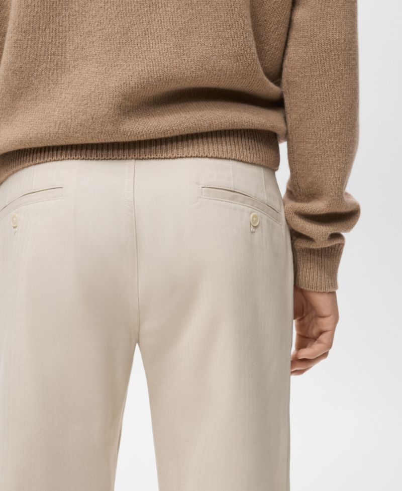 Men's Regular-Fit Cotton Pants