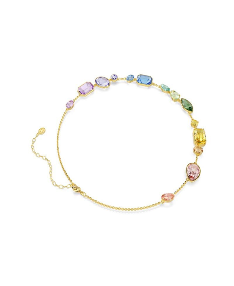 Gold-Tone Plated Gema Necklace