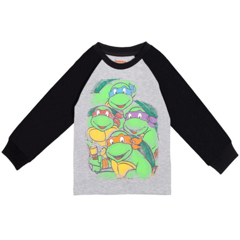 Toddler Boys Teenage Mutant Ninja (2T-5T) Turtles 2 Pack T-Shirts