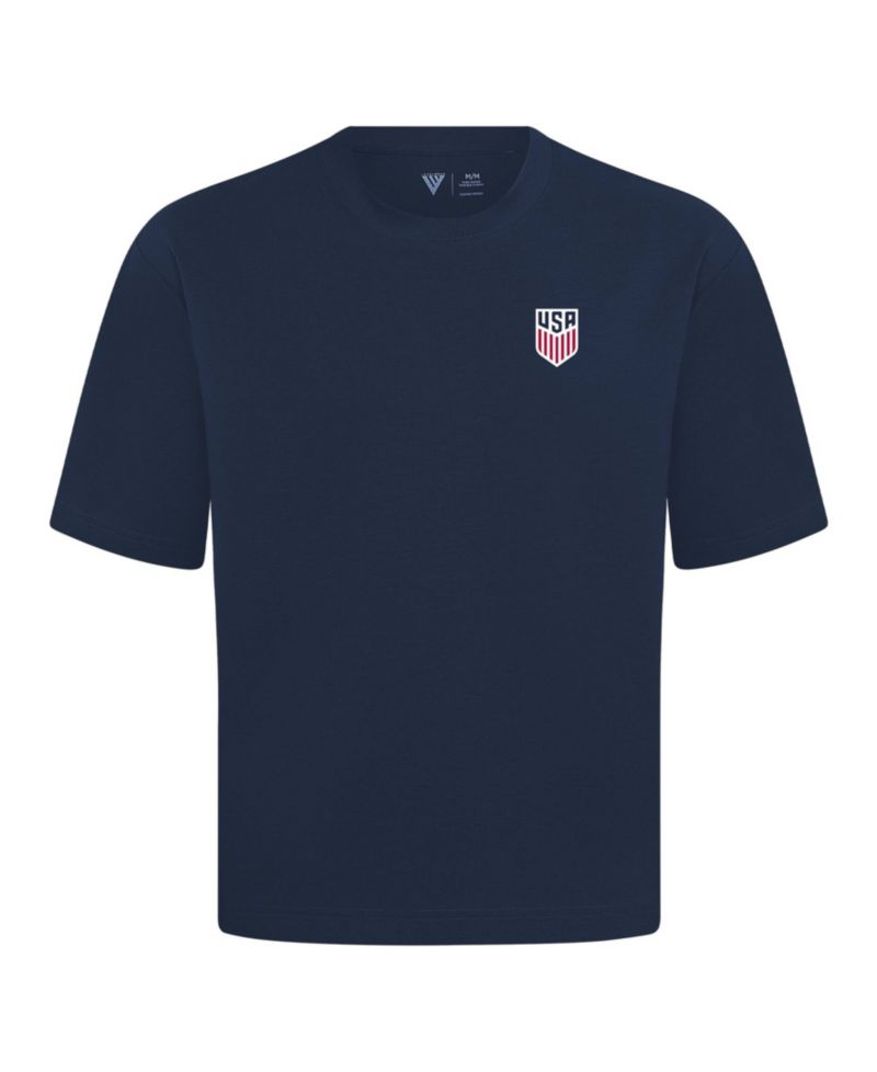Men's Navy USMNT Luxe Signature T-Shirt