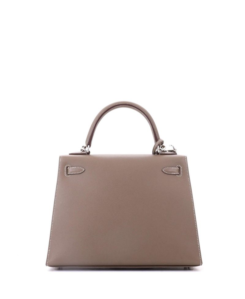 Kelly 25 Handbag Madame with Palladium Hardware