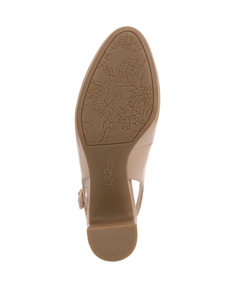 Women's Tia Block Heel Slingback Pumps