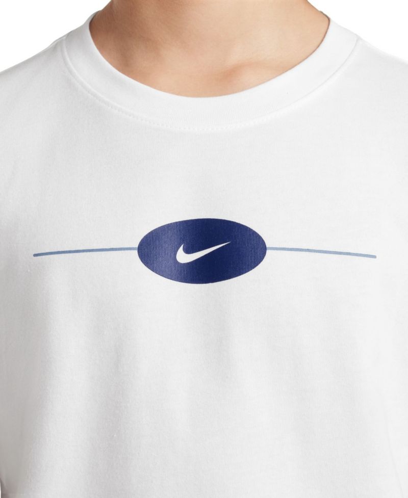 Big Boys and Girls White Tottenham Hotspur Play T-Shirt