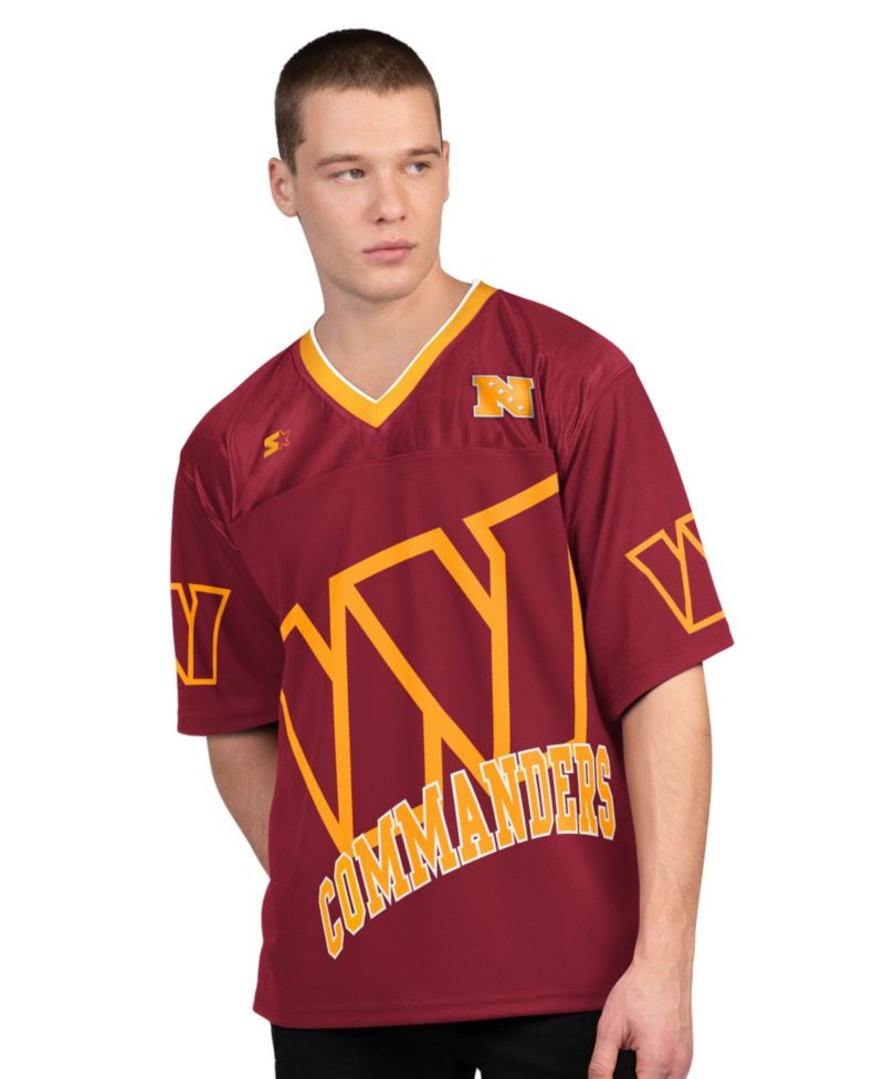 Men's Burgundy/White Washington Commanders Short Sleeve & Long Sleeve T-Shirt Combo Pack