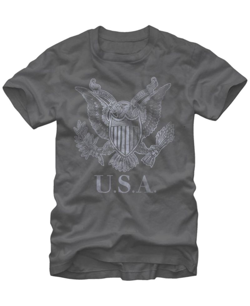 Men's Simple Short Sleeve Crew T-shirt