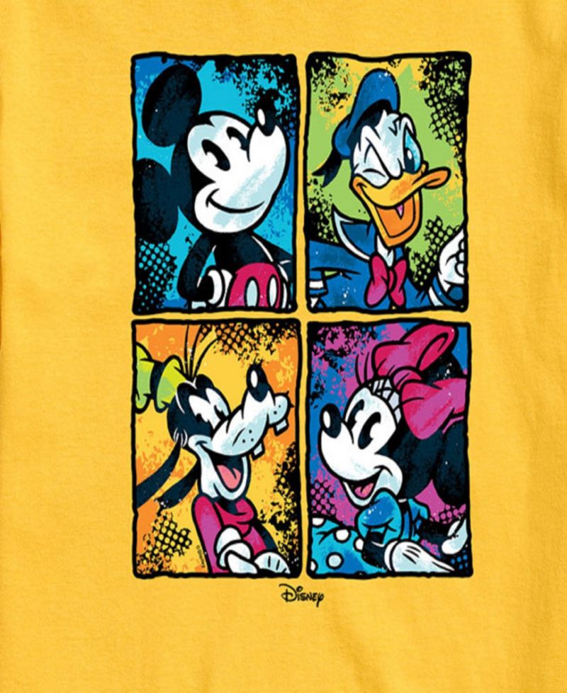 Men's Disney Characters Grid Short Sleeve Tee