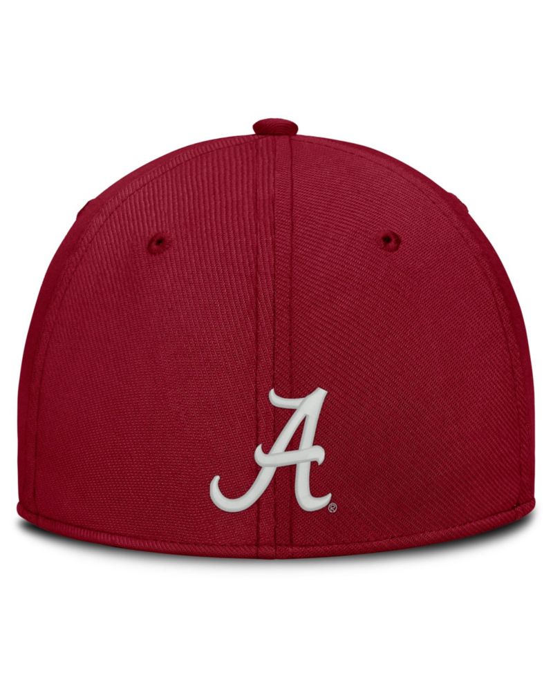 Men's Crimson Alabama Crimson Tide Rise On-Field SwooshFlex Dri-FIT Flex Hat