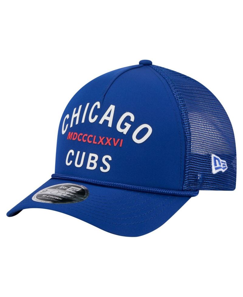 Men's Royal Chicago Cubs Minimalist 9FORTY A-Frame Adjustable Hat
