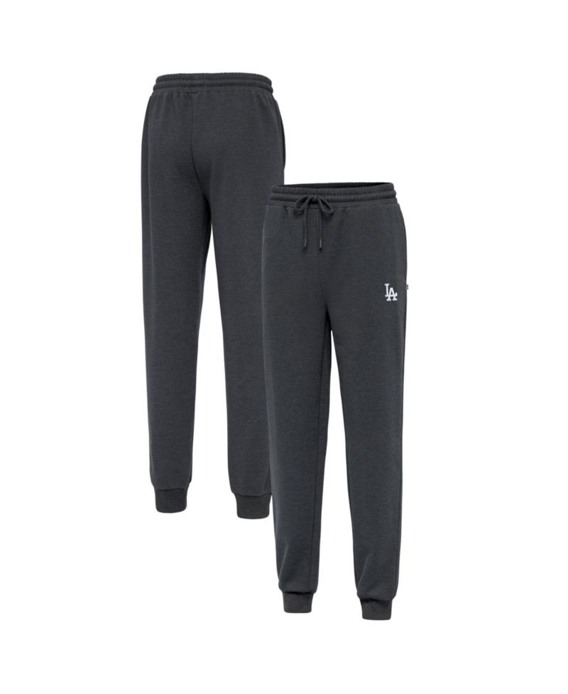 Men's Heather Charcoal Los Angeles Dodgers Idol Jogger Pants