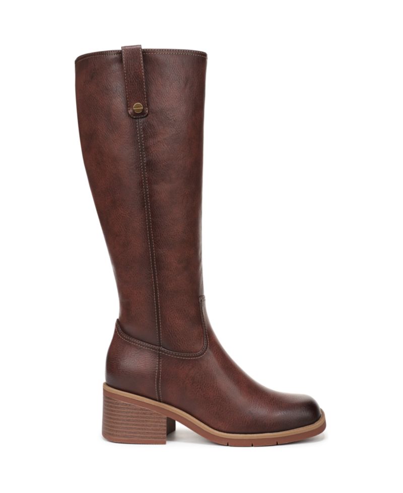 Women's Joplin Block Heel Riding Tall Boots, Regular & Wide Calf