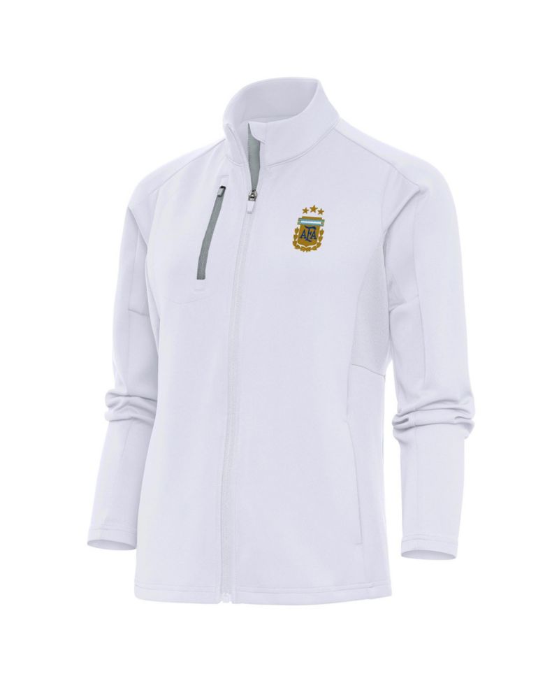 Women's White Argentina National Team Generation Full-Zip Jacket