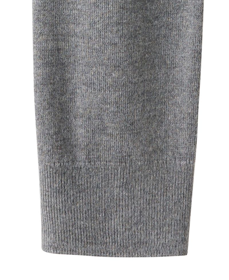 Women's Knitted Button Crew-Neck Cardigan