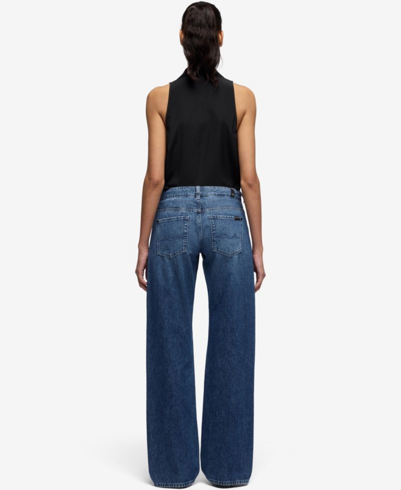 Women's Low-Rise Straight Jeans