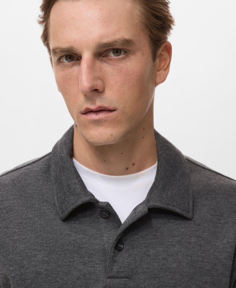 Men's Regular-Fit Polo Sweatshirt