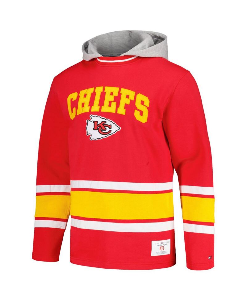 Men's Red Kansas City Chiefs Ivan Fashion Pullover Hoodie