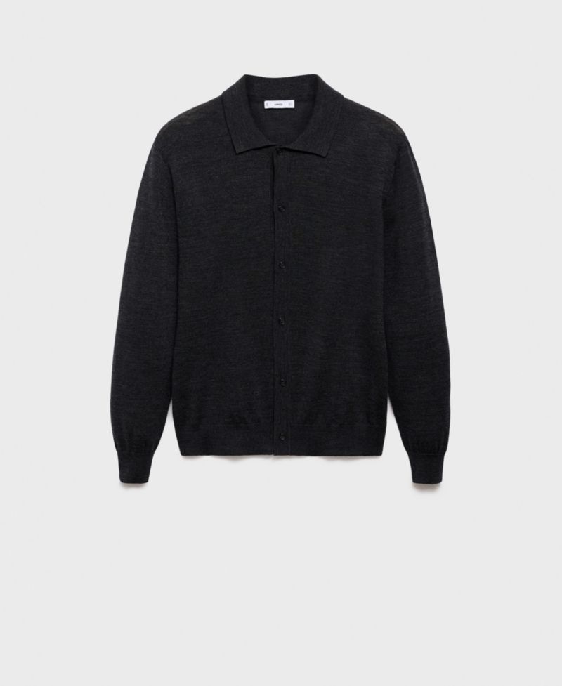 Men's Merino Wool Cardigan