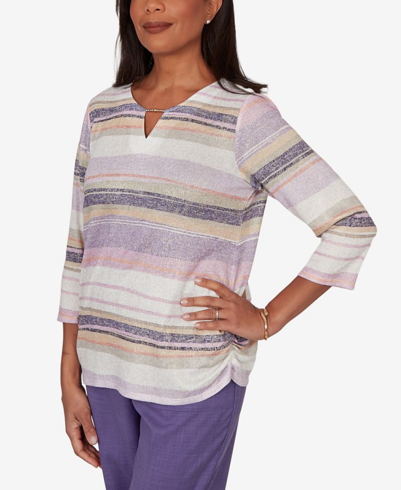 Women's Grand Bazaar Mixed Stripe Knit Top