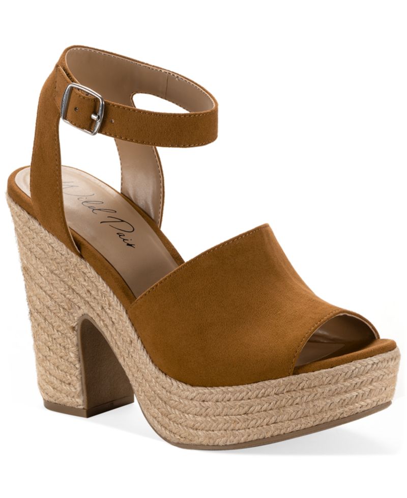 Women's Victoire Espadrille Block Heel Dress Sandals