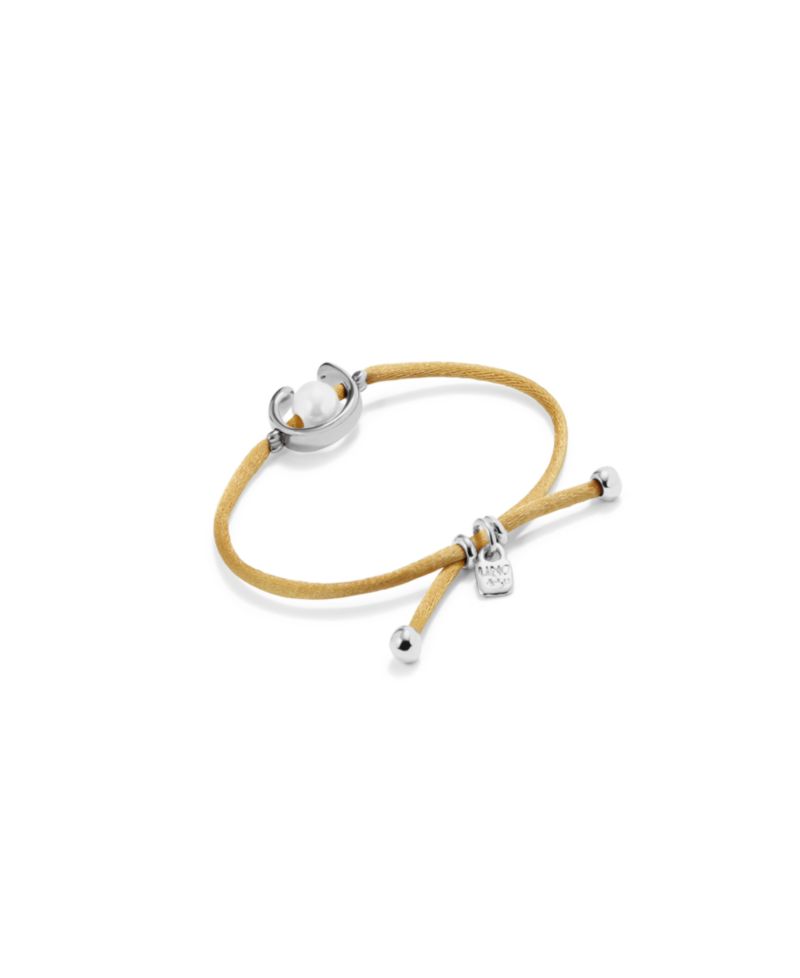 Silver Metal Alloy Camel Silk Bracelet