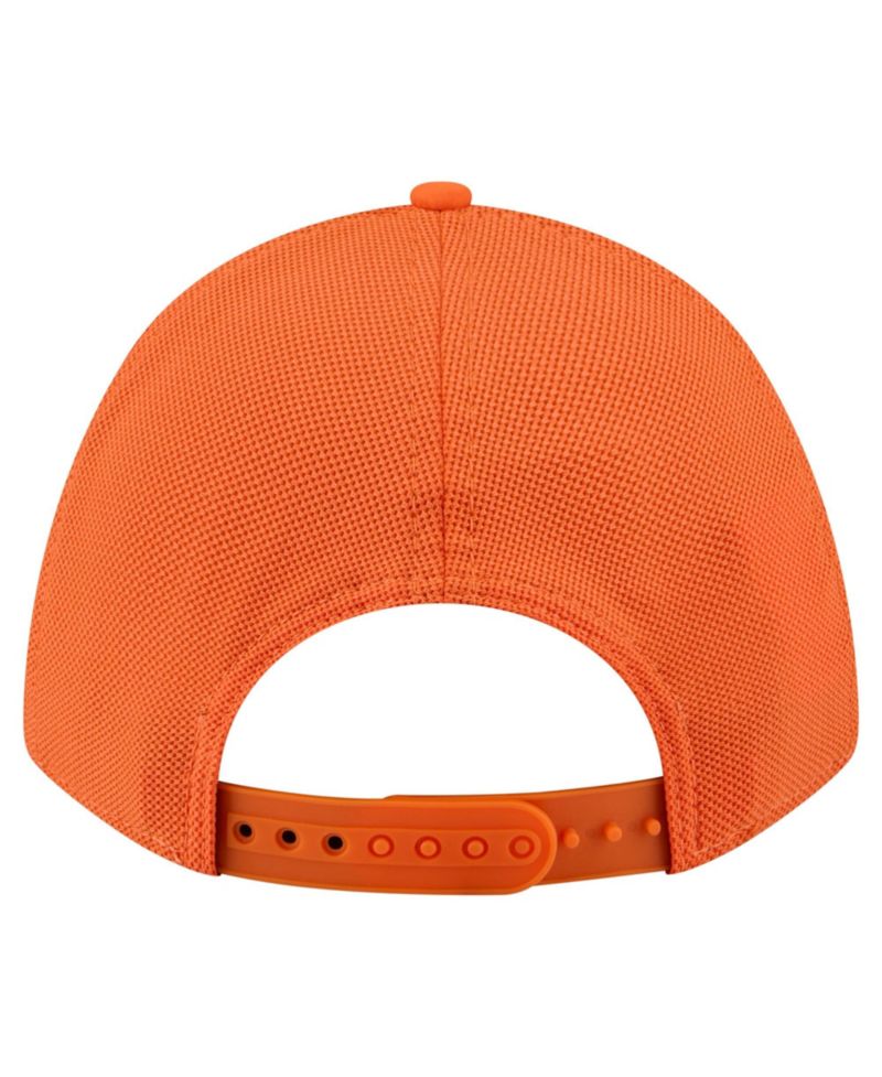 Men's Orange Denver Broncos Floral 9FORTY M-Crown Trucker Adjustable Hat